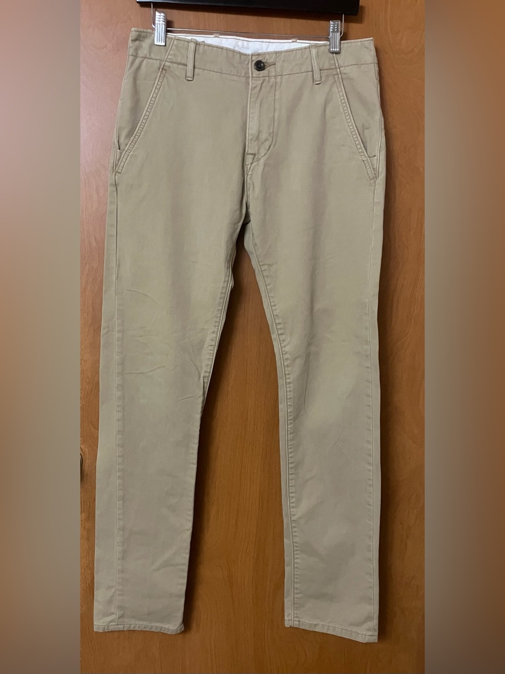 Levi's Men's Tan/Khaki Button Up Straight Leg Pants Size 31x31